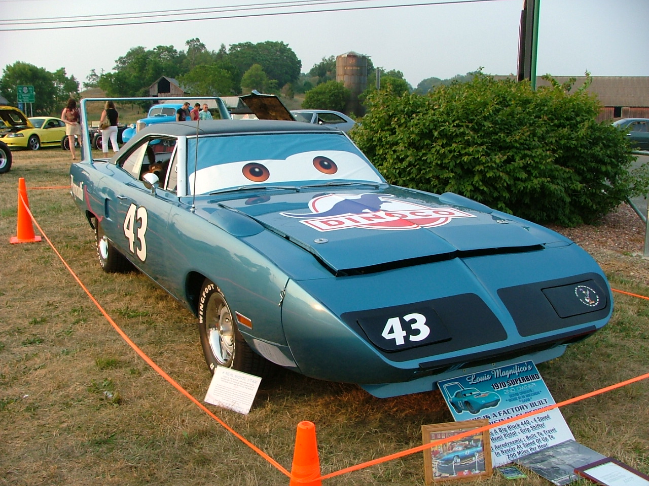 The king from the movie Cars before 1 product from Poorboysworld
